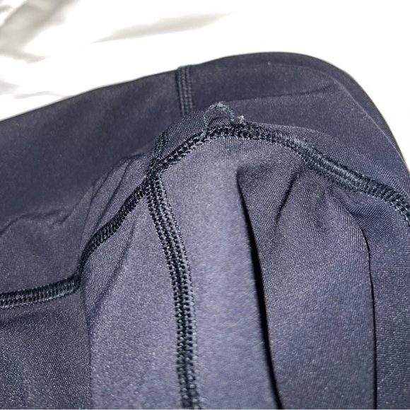 Lululemon Athletica Black Leggings with Mesh Detail - Picture 4 of 5